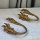 Bronze coat hooks