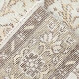 2x9 Floral Vintage Runner Rug, 75x273Cm