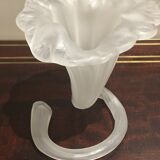 Soliflore in blown glass