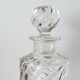 Trio de flacons cristal Baccarat modèle Bambou , vers 1910