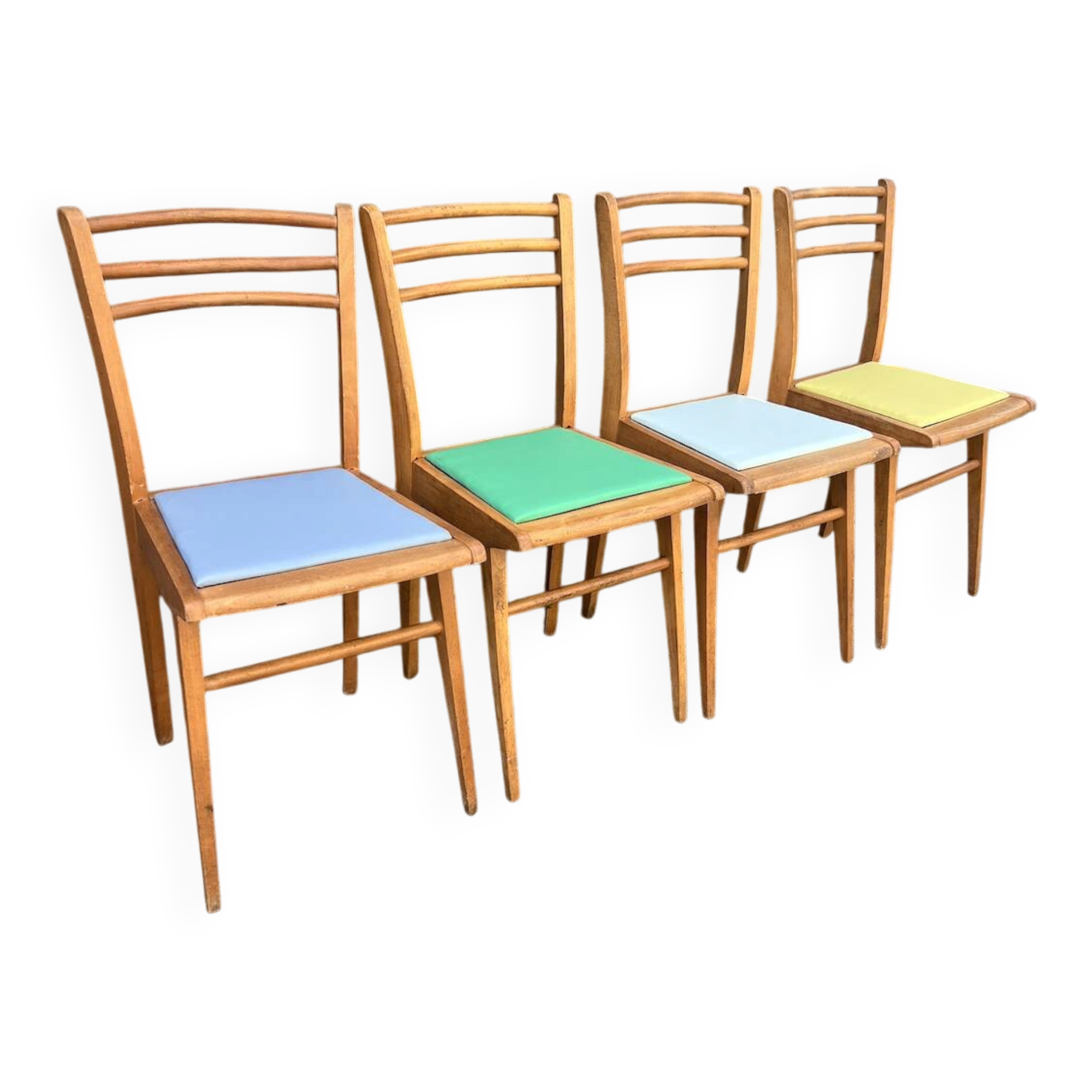 (Lot) 4 Alma bistro chairs no. 1642 Luterma