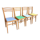 (Lot) 4 Alma bistro chairs no. 1642 Luterma
