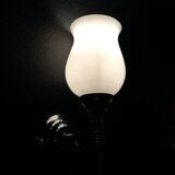 Mismatched sconces 1950