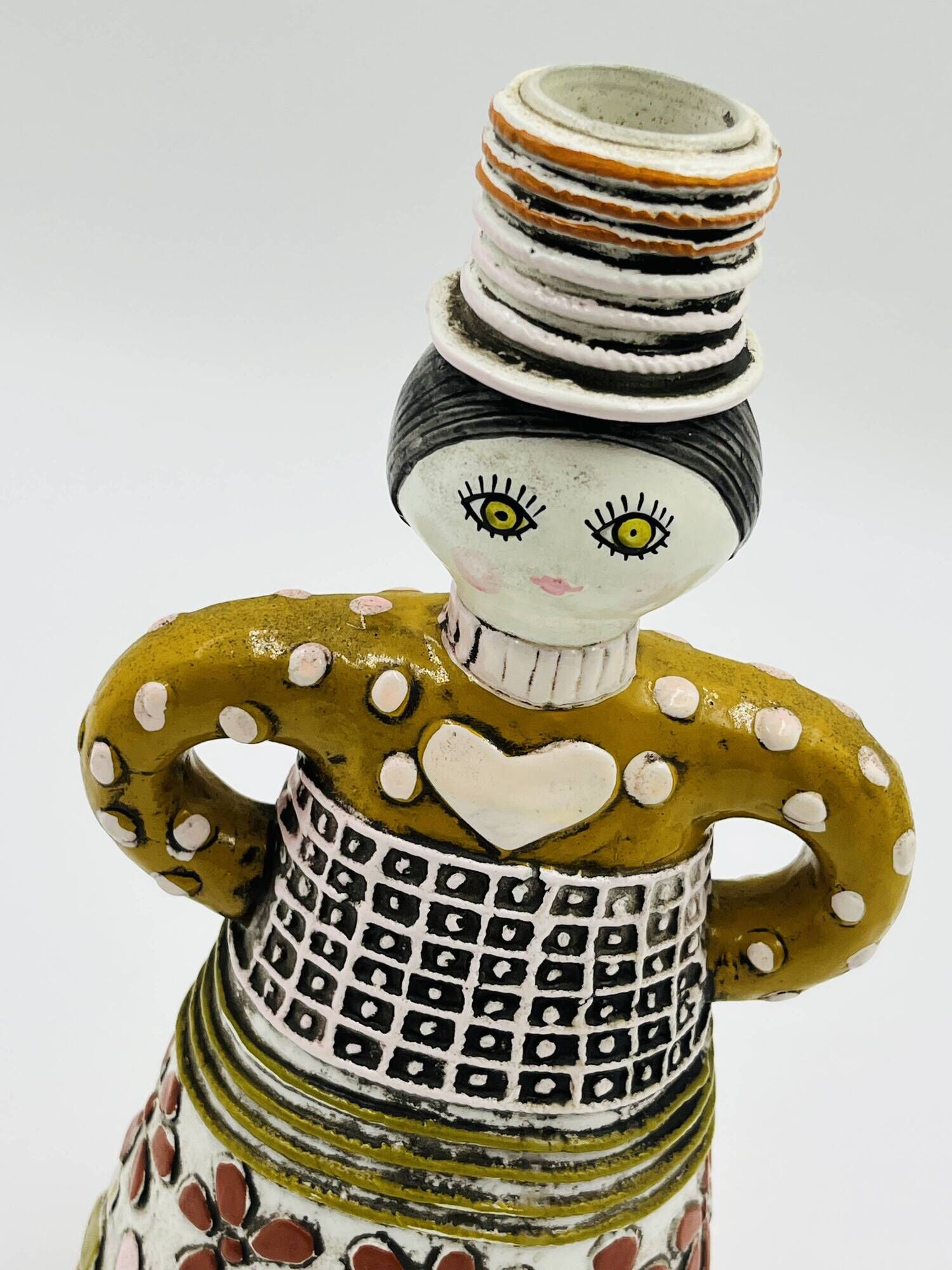 Candle Holder Figurine Paper Mâché Pride Creations – 1960