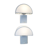 Pair of "Olympe" wall lights by Guzzini, 1970