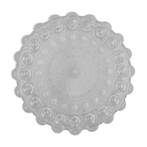 Moulded glass ceiling light