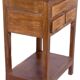 Meuble de chevet en teck birman ancien