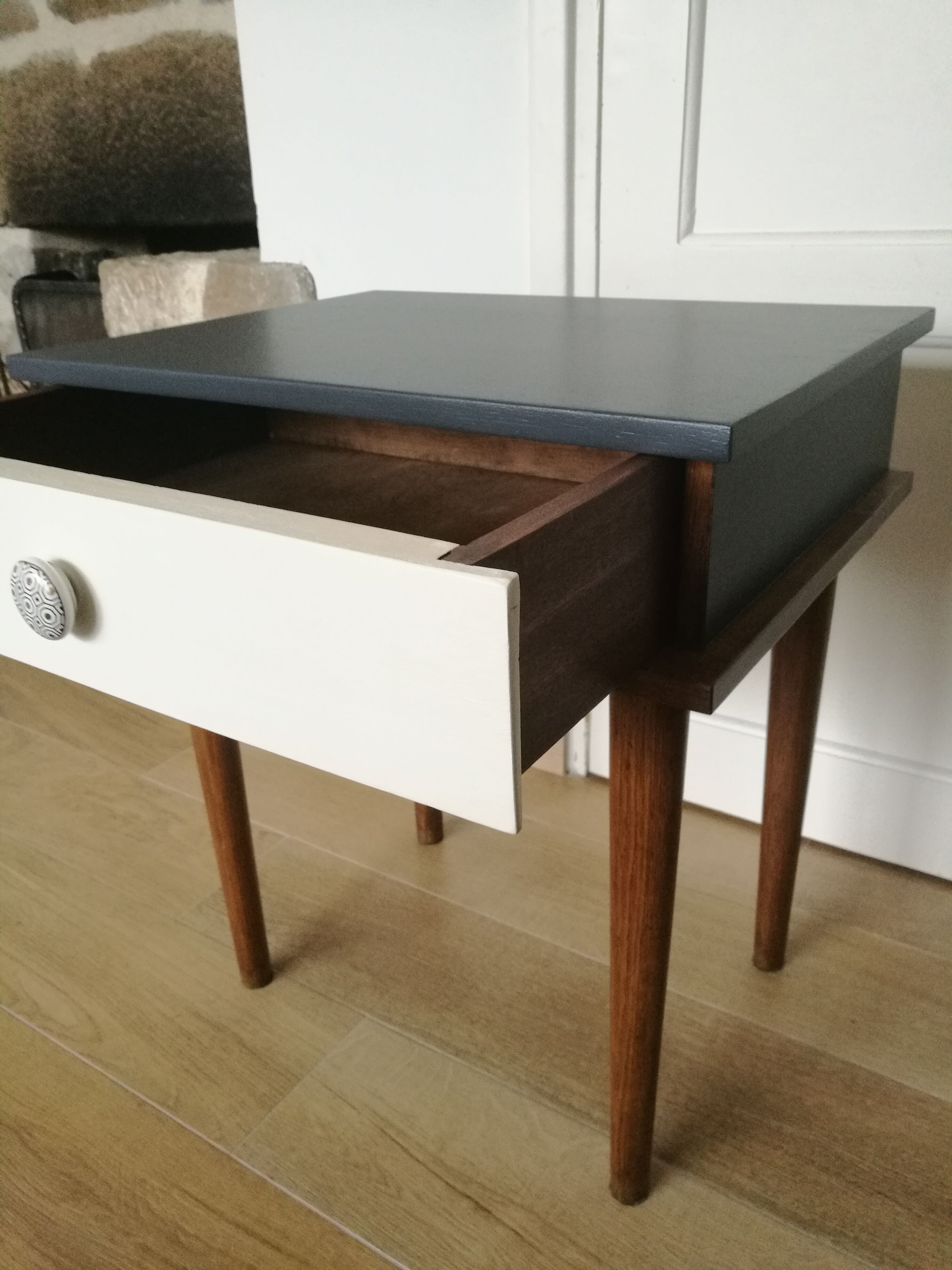 Vintage bedside table