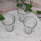 Facet cut glasses