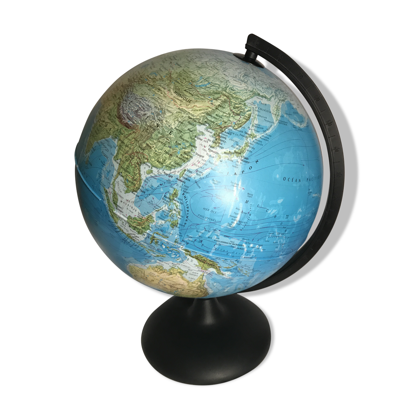 Globe ground luminaire Tecnodidattica Orion 30 vintage