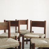 CHARLOTTE PERRIAND CHAIRS MERIBEL