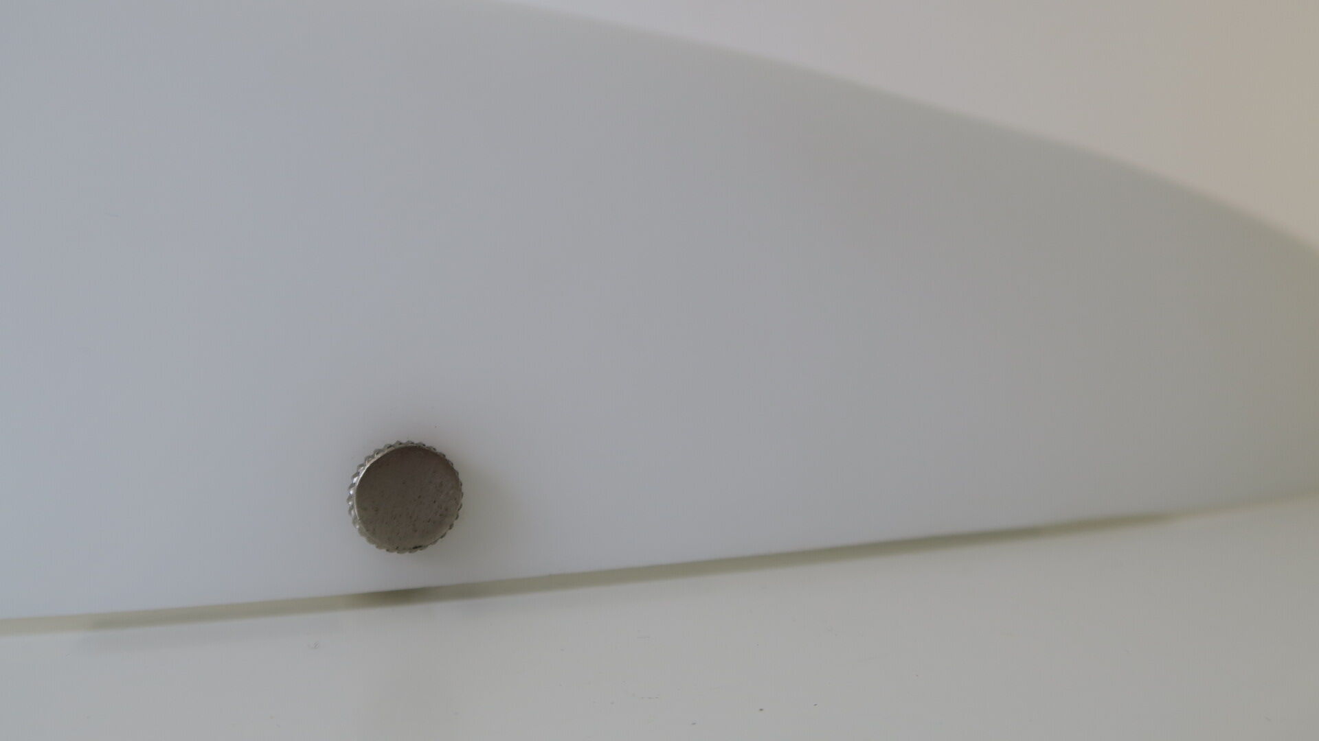 Opal glass wall lamp, styly from "fabas luce"