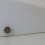 Opal glass wall lamp, styly from "fabas luce"