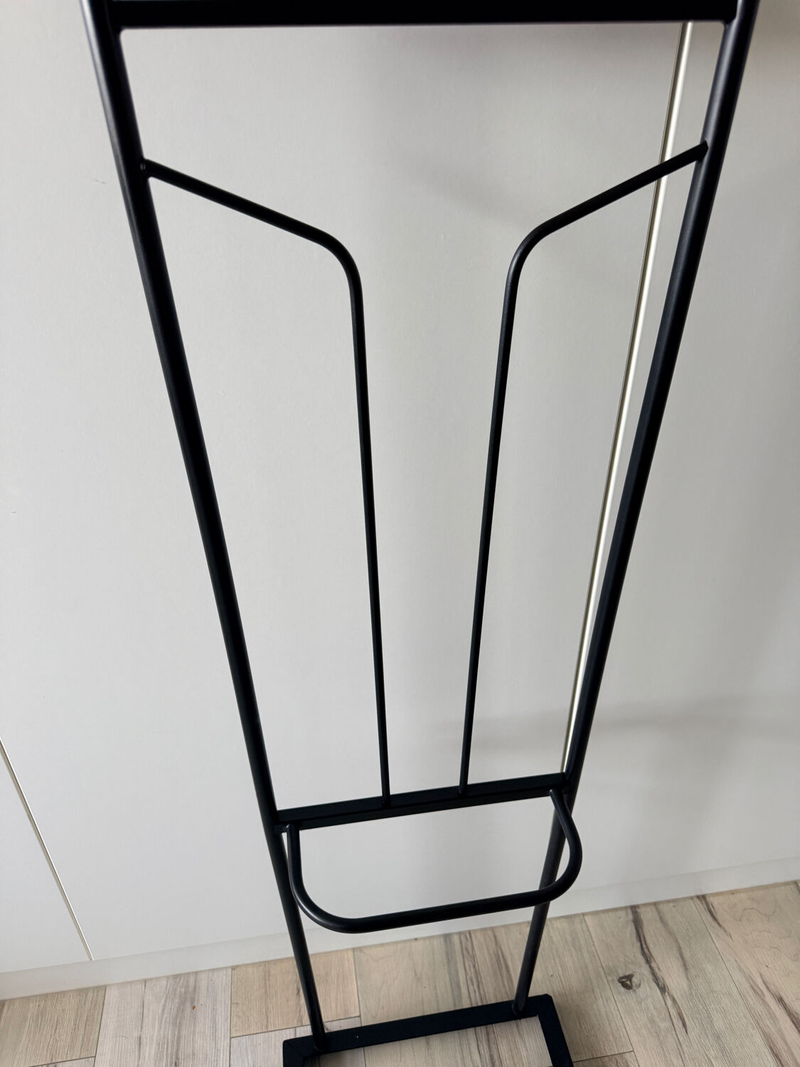Coat rack, vintage cloakroom with mirror