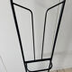 Coat rack, vintage cloakroom with mirror
