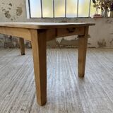 Solid oak farmhouse table 180 cm