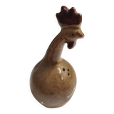 Salière en céramique représentant une petite poule