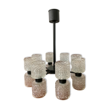 Vintage Raak chandelier by J.W Bosman model Zonnevende 1960