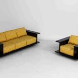 Sculptural 3-seater sofa by Carlo Bartoli, Italy 1970s