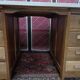 Box desk, 8 drawers, vintage