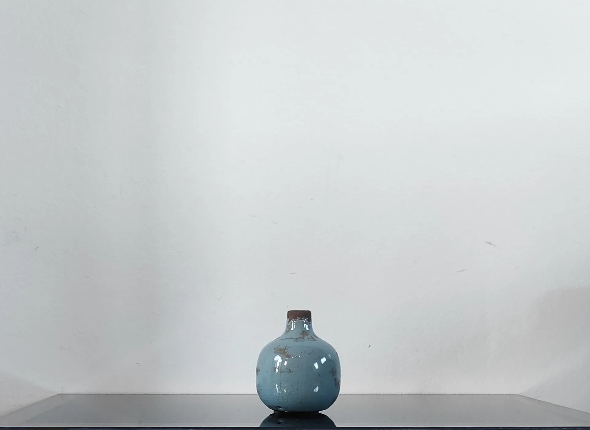 Small ceramic soliflore vase
