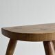 Tabouret tripode ancien en bois