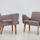 1960s Pair of Design Armchairs, Czechoslovakia