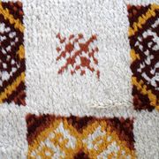 Tapis Vintage Savonnerie en Laine (77cm x 146cm), Années 1960