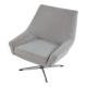 Modernist shell armchairs from the 1970s.