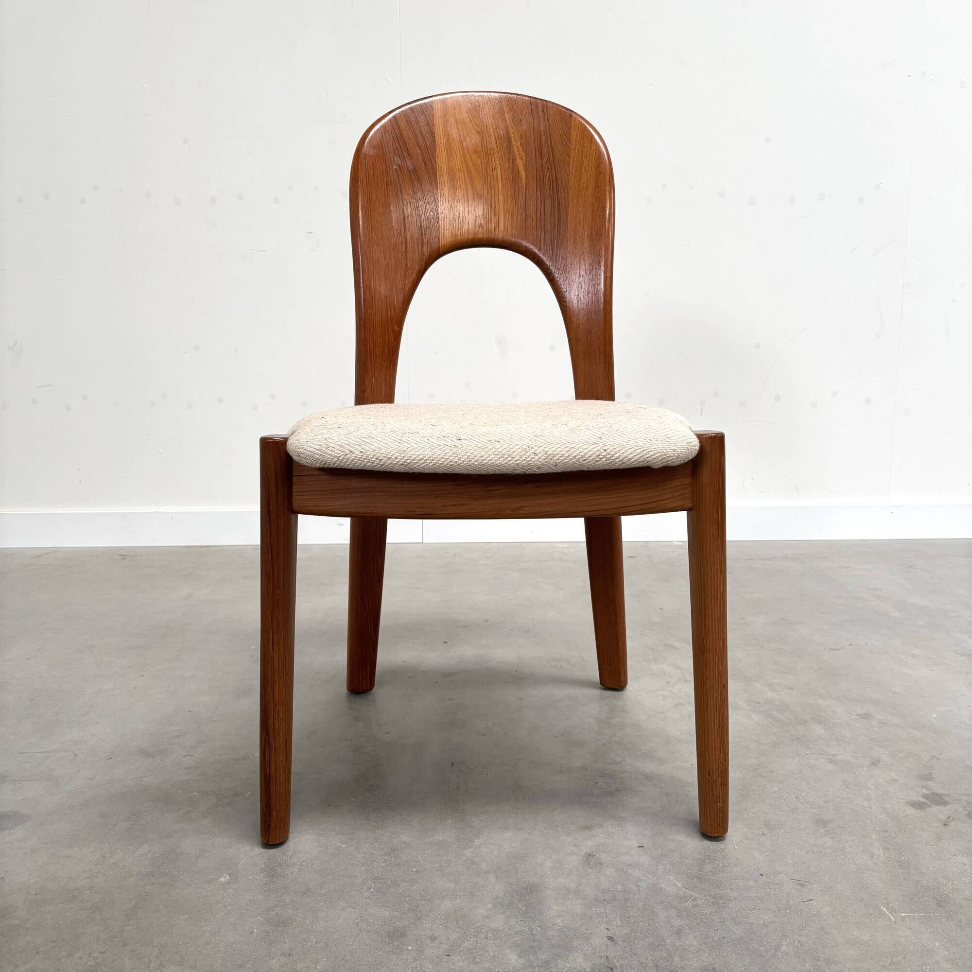 6x Dining chairs by Koefoeds Hornslet, 1970s