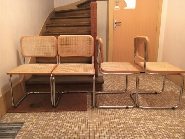 B32 chairs by Marcel Breuer