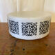 Antique White Opaline Wall Light + Vintage Black Baroque Decor