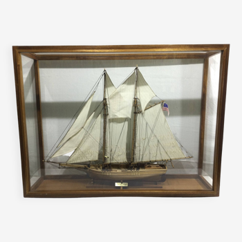 Two-masted boat model “Flying Fish 1860”