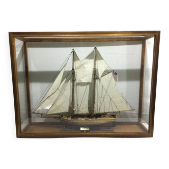 Two-masted boat model “Flying Fish 1860”