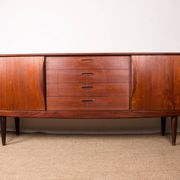 Danish Enfilade in Teak by Henry Walter Klein for Bramin 1960.