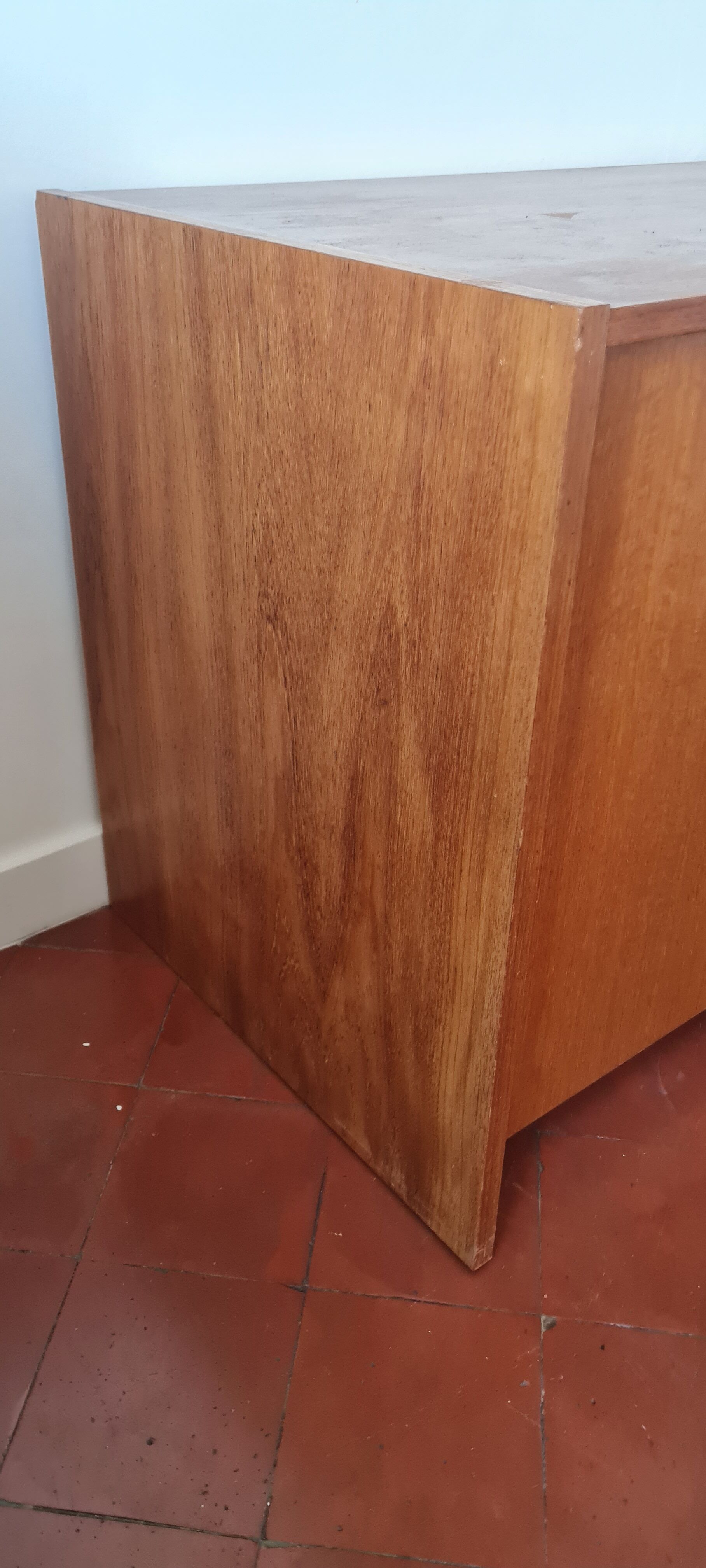 Scandinavian teak row