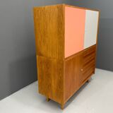 Meuble U-450 en Chêne par Jiří Jiroutek pour Interiér Praha, Tchécoslovaquie, 1