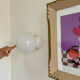 White ball wall light