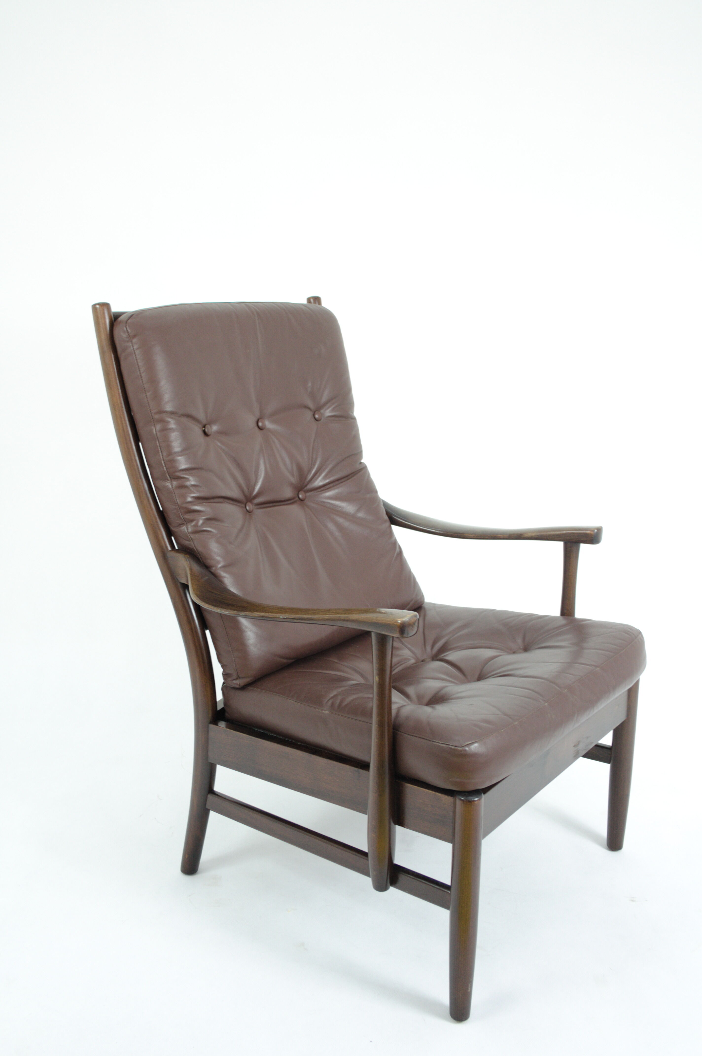 Leather armchair 1970