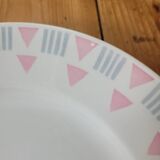 Set of 5 flat plates FB 66 Badonviller