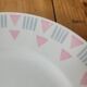 Set of 5 flat plates FB 66 Badonviller