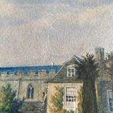 Watercolor Painting "The castle park" ec. English ? + supervision