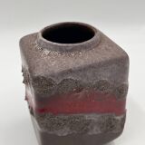 Strehla fat lava vase