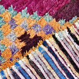 Vintage Berber hallway rug