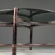 Rattan coffee table vintage