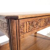 1940s side table or wooden side table