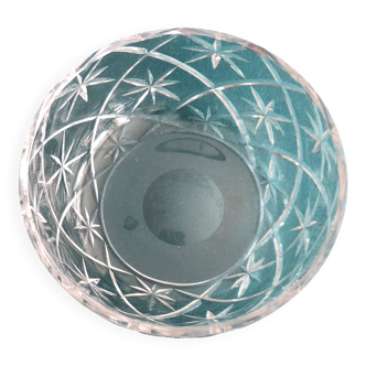 Silver crystal salad bowl (st louis)