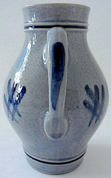 German salt sandstone pitcher decorated with stylized pampres