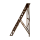 Vintage wooden painter's stepladder 6 folding steps