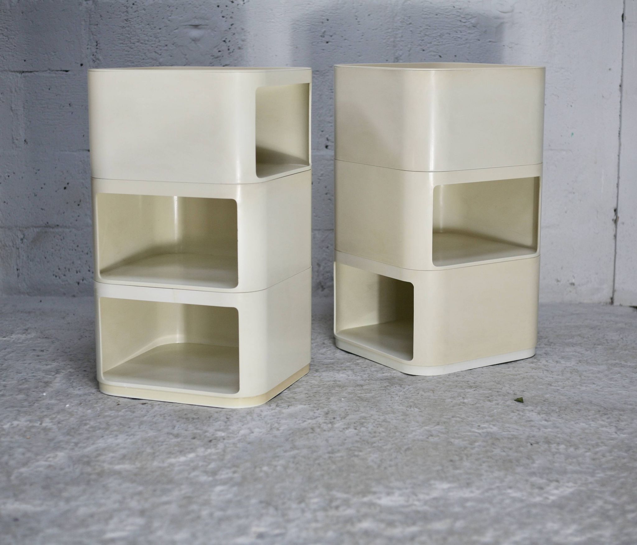 Anna Castelli, Kartell. Modules de rangements, Circa 1970